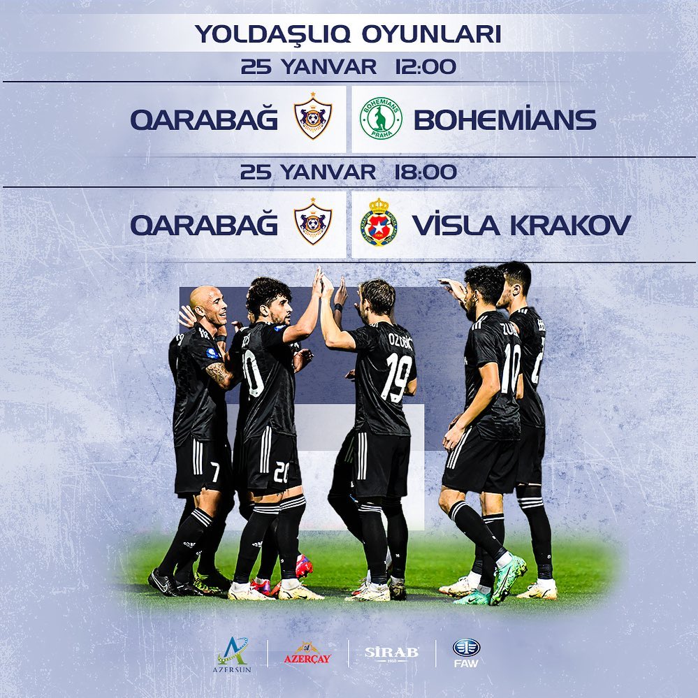 "Qarabağ" dəyişdi – “Tatran”ı "Bohemians" ilə