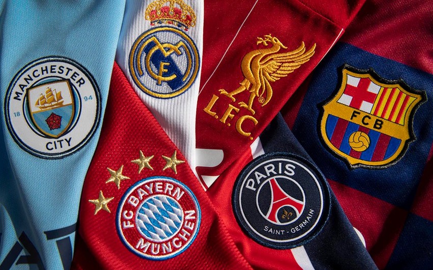 2021-ci ildə Avropanın ən yaxşı klubları - 