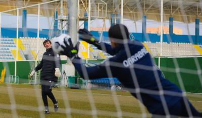 "Qarabağ"ın köhnə-yeni qapıçıları iş başında -