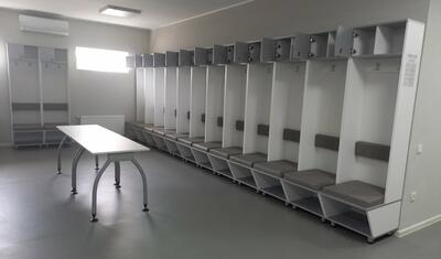 Bu rayonda yeni tikilmiş stadionu bir də belə görün -