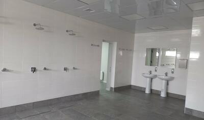 Bu rayonda yeni tikilmiş stadionu bir də belə görün -