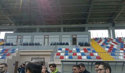 Bu rayonda yeni tikilmiş stadionu bir də belə görün -