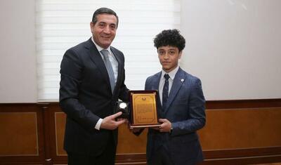 Deputat Avropada uğur qazanan qardaşları mükafatlandırdı -