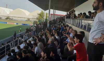 "Xan Lənkəran"ın Bakıdakı matçında AZARKEŞ İZDİHAMI -