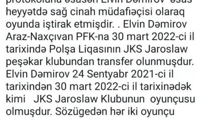 AFFA-nı "Araz Naxçıvan"ı cəzalandırmağa kim məcbur edib? – ŞOK FAKT!