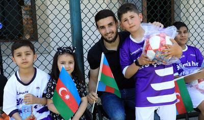 “Sumqayıt” şəhid övladlarına böyük diqqət göstərdi -