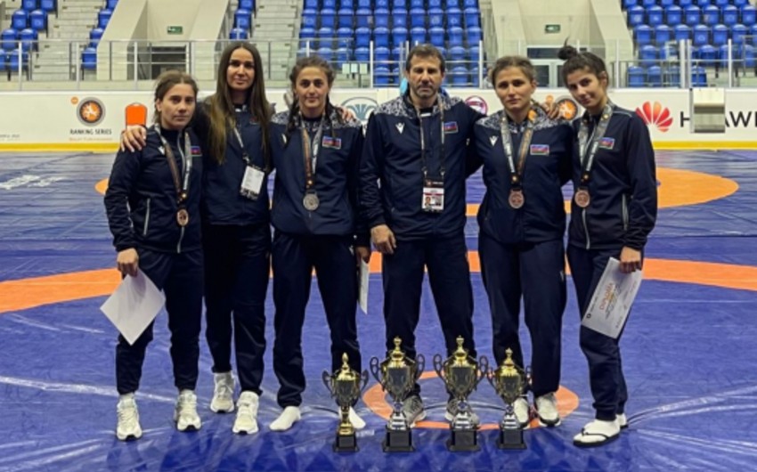 Azərbaycanlı qadınlar Qazaxıstan kubokunda 4 medal qazandı