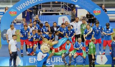 Avropaya səs salan Azərbaycan millisindən