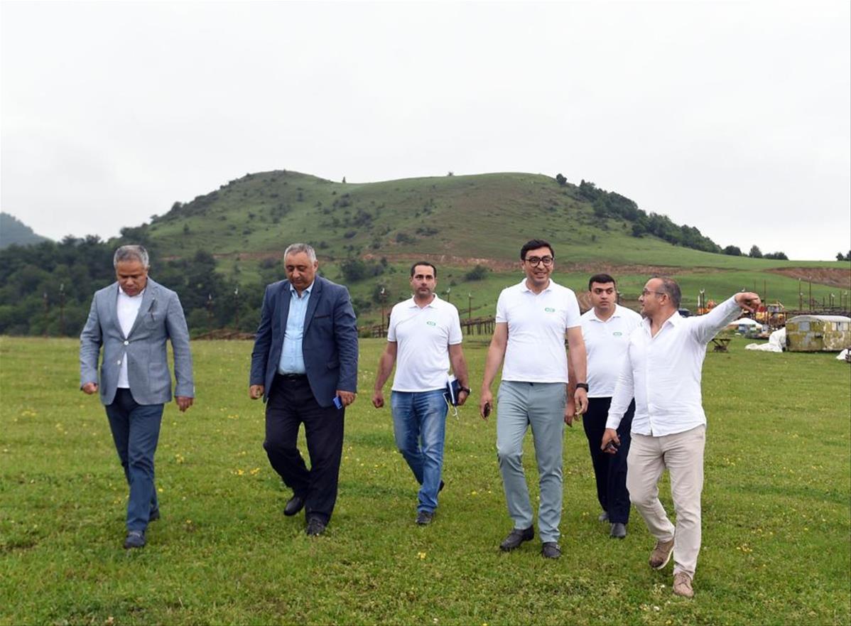 İdman naziri bu bölgələrə getdi ki... FOTOREPORTAJ