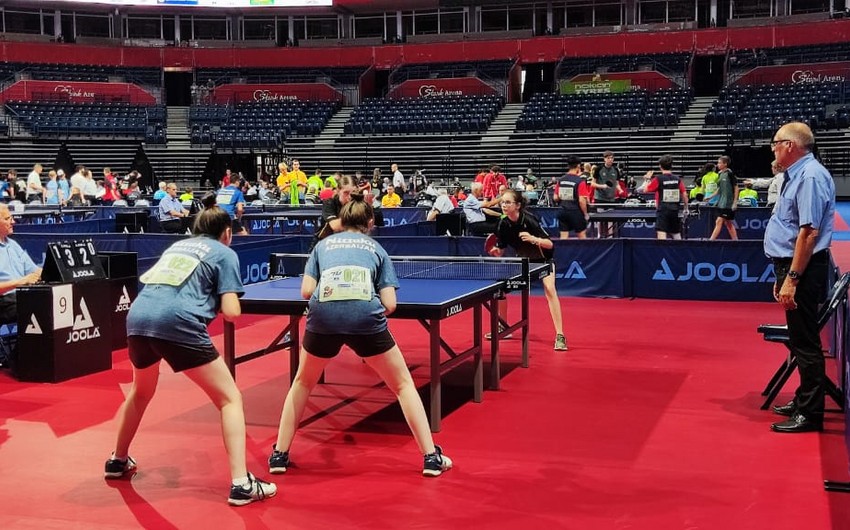 Azərbaycanın stolüstü tennisçiləri AÇ-da növbəti mərhələyə vəsiqə qazandı