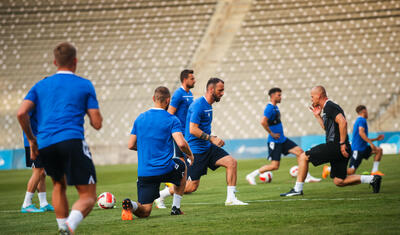"Qarabağ"ın Polşadan olan qonaqları Bakıda nə etdi? –