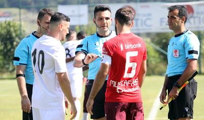 “Başakşehir”li hücumçu “Sumqayıt”ı sevindirdi -