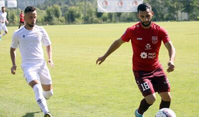 “Başakşehir”li hücumçu “Sumqayıt”ı sevindirdi -