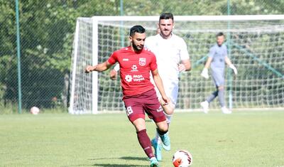 “Başakşehir”li hücumçu “Sumqayıt”ı sevindirdi -