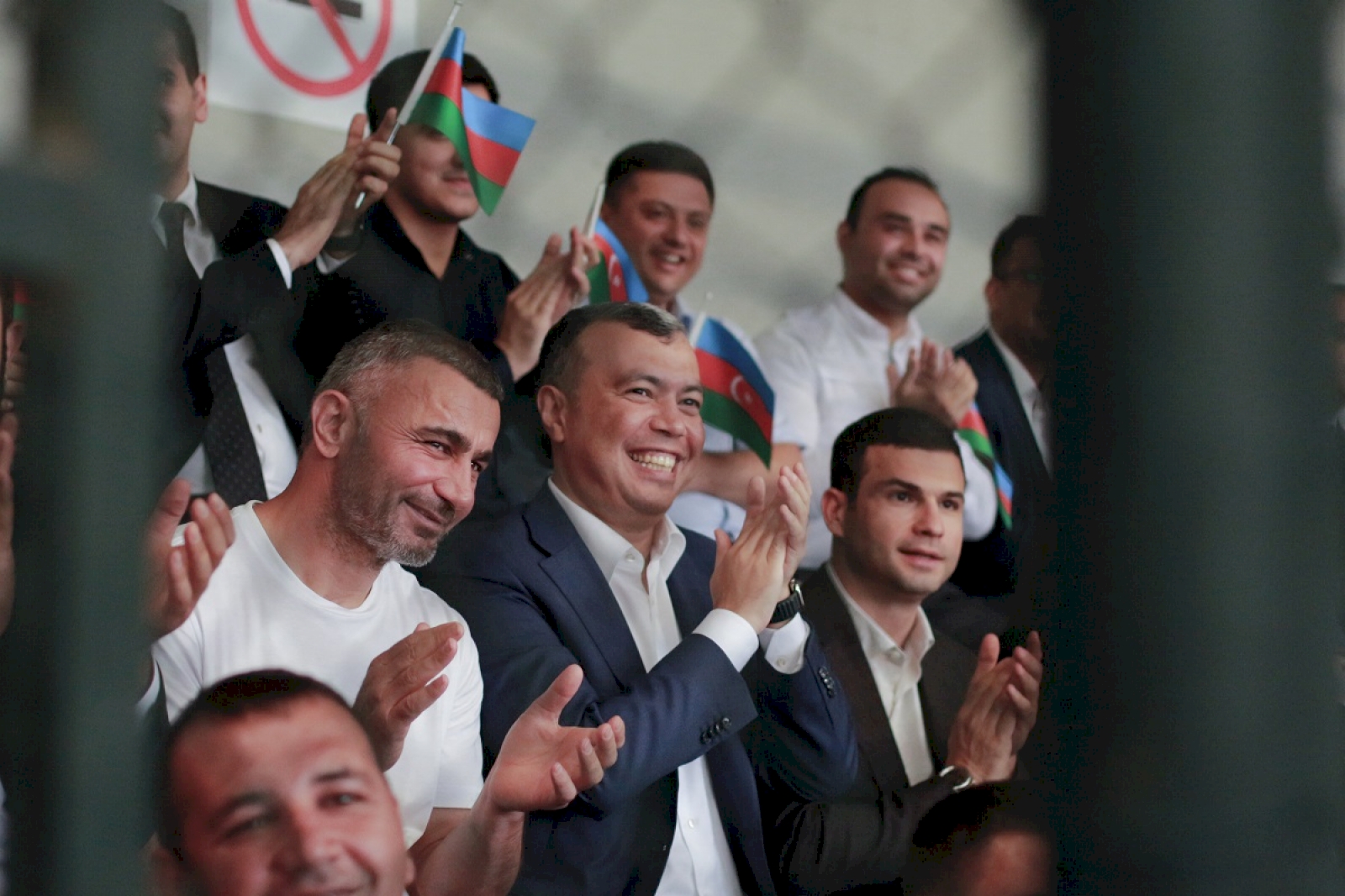 Qurban Qurbanov nazir və Orxan Məmmədov bir araya gəldi, qazilər futbol oynadı - FOTOLAR