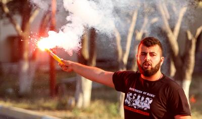 “Neftçi” fanatları bu çətin günlərdə yenə öz varlığını ortaya qoydu -