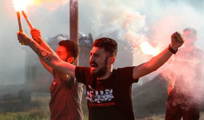 “Neftçi” fanatları bu çətin günlərdə yenə öz varlığını ortaya qoydu -