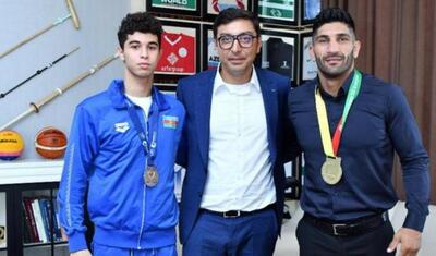 Beynəlxalq yarışlarda uğur qazandılar, nazirin qəbulunda oldular -