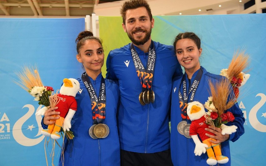 Azərbaycan gimnastları daha bir medal qazandı - İslamiadadan VİDEO