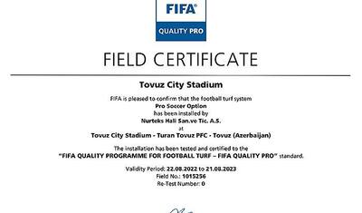 FİFA Azərbaycan rayonunun stadionunu...