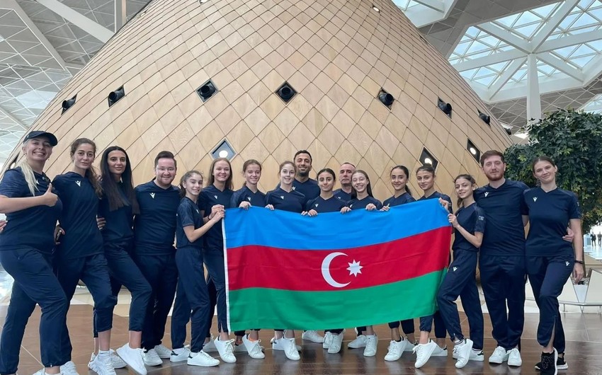 Azərbaycanın bədii gimnastları dünya çempionatına getdi