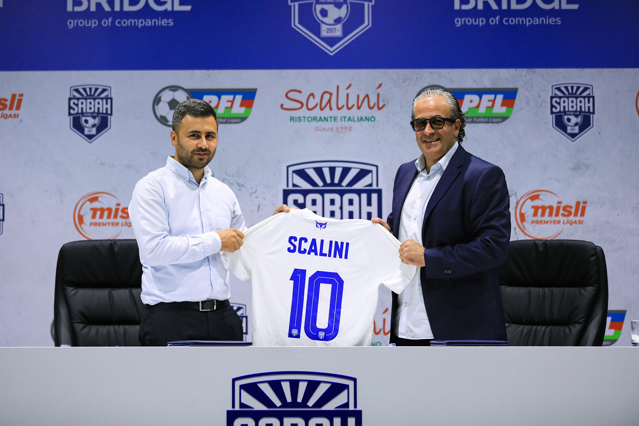 “Sabah” yeni sponsorla müqavilə imzaladı - İtalyanlarla