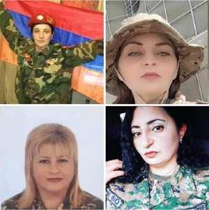 Ermənistanın 4 qadın hərbçisi məhv edildi - FOTO