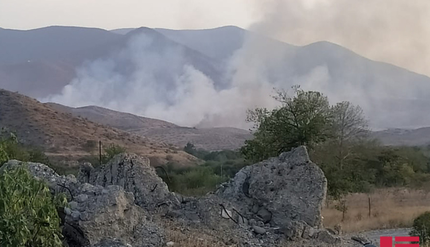 Ermənilər Xocalını yandırdı
