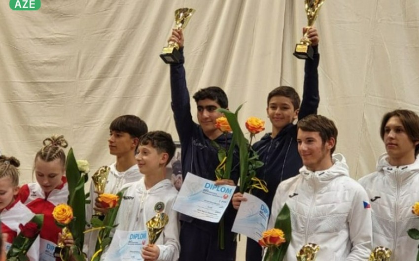 Azərbaycan gimnastları beynəlxalq turnirdə qızıl medal qazandı