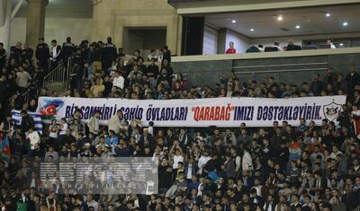 Şəmkirli şəhid övladları "Qarabağ"ın oyununda -