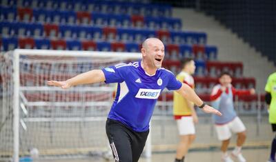 Azərbaycan çempionu Bakıda qazaxlara böyük hesabla uduzdu -