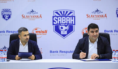 "Sabah" yeni sponsorla müqavilə bağladı -