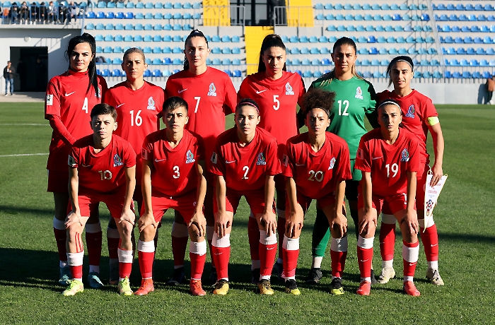 Nazlıcanlı millimiz – Xorvat qızlar Bakıda sevindi