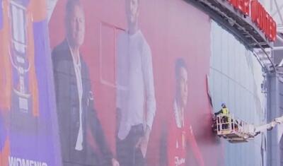 Ronaldonun posterini stadionundan yığışdırdılar –