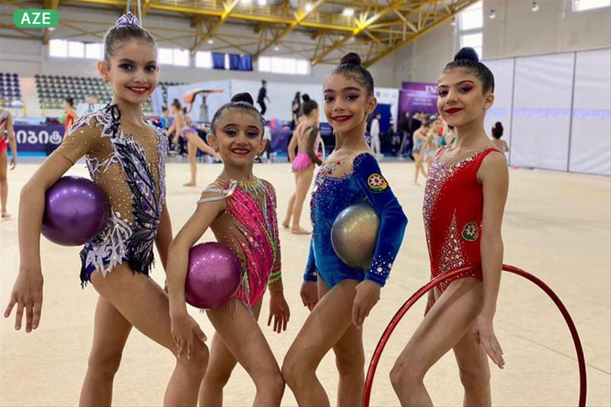 Azərbaycanın bədii gimnastları Tbilisidə 11 qızıl, 9 gümüş və 5 bürünc qazandı