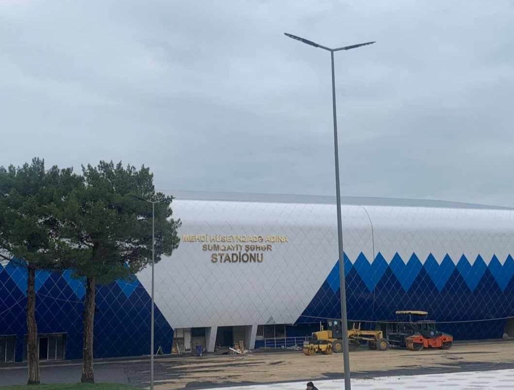 Azərbaycanda yeni tikilən "futbol məbədi" göz oxşayır: Neçəyə başa gəlib? - FOTOLAR