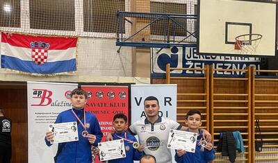 Azərbaycan millisi Xorvatiyada uğurlu çıxış etdi -