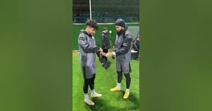 “Qarabağ“dan İKİ MARAQLI VİDEO: Kadidən "Şah"a öpücük və Allah dua