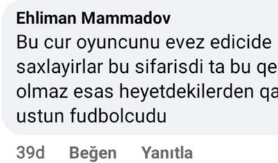 "Kəpəz"dən Tərlan Əhmədovu əsəbiləşdirəcək paylaşım -