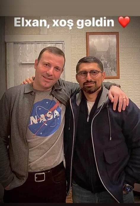 Elxan Məmmədov gəldi, dostu onun FOTOsunu paylaşdı