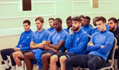 Klub prezidenti futbolçuları topladı, dəstək nümayiş etdirdi, məşqi izlədi -