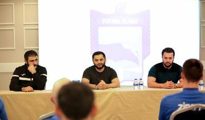 Klub prezidenti futbolçuları topladı, dəstək nümayiş etdirdi, məşqi izlədi -