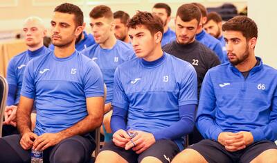 Klub prezidenti futbolçuları topladı, dəstək nümayiş etdirdi, məşqi izlədi -