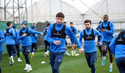 Klub prezidenti futbolçuları topladı, dəstək nümayiş etdirdi, məşqi izlədi -