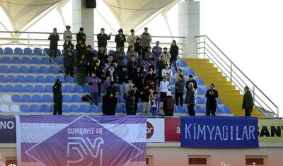 Azərbaycan komandalarına biganə qalmayan əcnəbi xanım -
