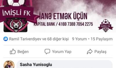 “Deyin, kömək eləsin, doğma klubu deyil?” – PUL YIĞIRLAR