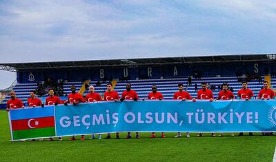 “Keçmiş olsun, dualarımız sizinlədir” -