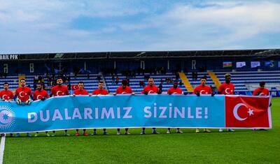 “Keçmiş olsun, dualarımız sizinlədir” -