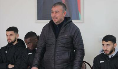Kənd məktəbinin şagirdləri futbolçuları elə qarşıladı ki…