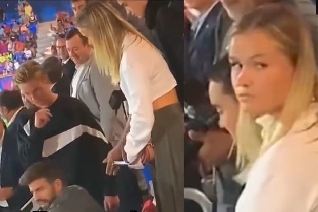 Sevgilisinin onun yanında oturmasına icazə vermədi - VİDEO